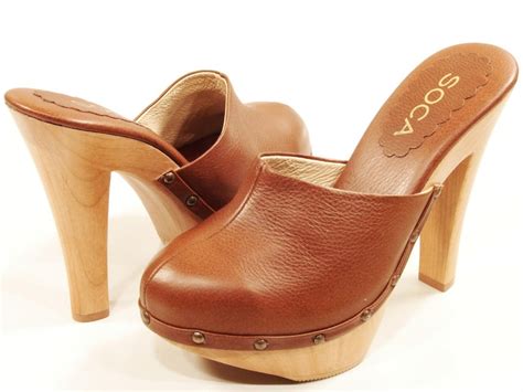 high heel clogs for women.